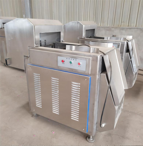 304 из нержавеющей стали большой емкости машина для нарезания замороженного мяса Куб Блок для резки замороженного мяса говядины «Холодное сердце» свининая резкая нарезки съеме звука машина - Product Image 2