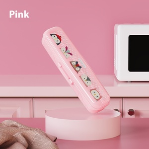 Ensemble de boîtes de rangement mini anti-poussière Jiayi PP avec motif de dessin animé, sans BPA, avec poignée pour la vaisselle et les ustensiles des bébés et des enfants - Product Image 5