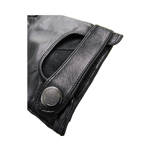 Saldi di Fine Stagione Guanti da Uomo in Vera Pelle di Agnello Morbida di Alta Qualità Premium a Prezzi Scontati Protettivi per Guida e Moto - Product Image 6