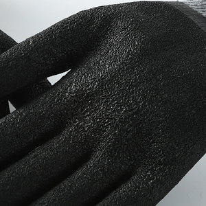 Gants enduits de travail pour hommes en gros bon marché Gants de <span class=keywords><strong>menuisier</strong></span> de jardin Gants enduits froissés en latex - Product Image 5