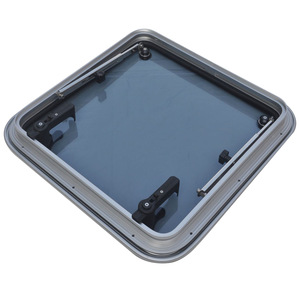 Fenêtre de toit en verre trempé et alliage d'aluminium pour caravane, bateau, éclairage de pont, trappe de secours - Product Image 4