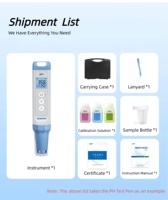 Stylo de test de qualité de l'eau haute précision pour la conductivité/TDS/la salinité, automatique. Temp. Compensation des eaux usées des piscines