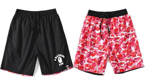 Pantalones Cortos de Playa Tejidos de Alta Calidad 1:1 Bapees, con Estampado de Cabeza de Mono, Casuales, para Verano 2026, Gran Venta - Product Image 5