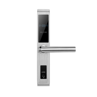 Cerraduras RFID para Hoteles con Software Gratuito, Cerradura Europea de Embutir para Puertas Correderas