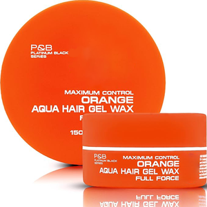 150g Orange Aqua <strong>Gel</strong> <strong>Hair</strong> Wax - Product Image 2