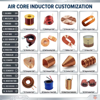 Inductor de Núcleo de Aire SMD de Alta Corriente, Bobina de Montaje Superficial con Bobinado de Cobre de Precisión para Módulos de Potencia Avanzados y Unidades de Gestión de Energía