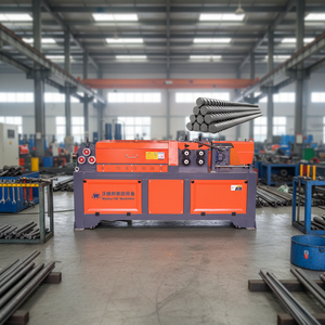 Máquina Enderezadora de Varillas de Acero de Alta Velocidad, Máquina de Enderezamiento y Corte de Barras de Hormigón - Product Image 1