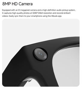 High Quality New AI Smart <b>Glasses</b> MT5 ULTRA Voice Wake Intelligent Translation 1080P <b>Camera</b> IPX-5 Magnetic Charging Box Call - Product Image 4