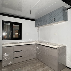 Shipping Mobile Modular Prefabricated Expandable Folding Home Container Cabin Houses with 3 Sleeping Rooms and Shower Room - Product Image 5