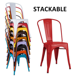 UNIKIDEAS Arredamento <span class=keywords><strong>per</strong></span> Ristoranti Set Tavolo <span class=keywords><strong>e</strong></span> <span class=keywords><strong>Sedie</strong></span> da Pranzo in Stile Industriale Vintage Loft in Ferro <span class=keywords><strong>e</strong></span> Legno <span class=keywords><strong>per</strong></span> Fast Food - Product Image 5