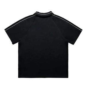 เสื้อโปโลผู้ชายสไตล์ลำลองพิมพ์โลโก้ตามสั่ง แขนสั้น ผ้าเจอร์ซีย์คอตตอน 100% ระบายอากาศได้ดี แต่งขอบตัดสี - Product Image 2