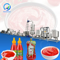 OCEAN Volledig Automatische Tomatenpuree Productielijn Tomatensaus Productiemachine Ketchup Productiemachine