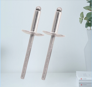 DIN7337 grande tête de bride en acier inoxydable A2 A4 Rivets SS304 SS316 Rivets aveugles à extrémité ouverte Break Manderl POP <span class=keywords><strong>Rivet</strong></span> aveugle - Product Image 2