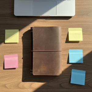 Funda Protectora para Biblia Boshiho, Hecha a Mano, de Cuero Genuino Crazy Horse, Estilo Vintage, Ideal para Estudiantes y Oficinas, Venta al Por Mayor - Product Image 3