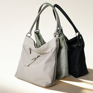 OEM offres promotionnelles vente en gros dame de luxe concepteur grand sac fourre-tout en cuir véritable pour femmes sacs à main - Product Image 4