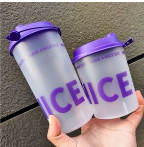 Gobelet en plastique rigide PP personnalisé avec logo, 90 mm, pour thé au lait à bulles Boba, capacité 500 ml, 700 ml, pour soda, vente en gros - Product Image 3