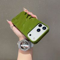 Coque de téléphone Wave TPU pour IPhone 17 Pro Max Couverture brillante de luxe pour iPhone 17 16 15 14 Personnalisée en usine