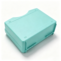 U-S011B Boîte de rangement robuste en plastique dur moulé par injection PP, portable, avec poignée, 12 pouces, avec découpe de mousse personnalisée