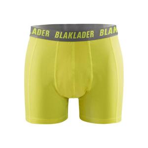 BLAKLADER-Boxer 188610793394XXXL en polyester Jaune/Gris (2 paires)-EAN 7330509694374 SOUS-VÊTEMENTS THERMIQUES - Product Image 2