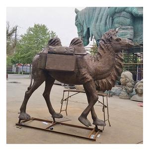 Aanpassen Brons <span class=keywords><strong>Camel</strong></span> Sculptuur Voor Tuin Decor - Product Image 1