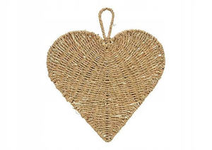 Elegante cesto da parete in giacinto d'acqua a forma di orso, intrecciato, rotondo, decorativo, mensola per bambini, accessorio decorativo per la cameretta dei bambini - Product Image 5