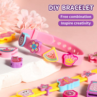 Bracelet DIY amusant, bracelet éducatif DIY pour filles, en forme de lettres