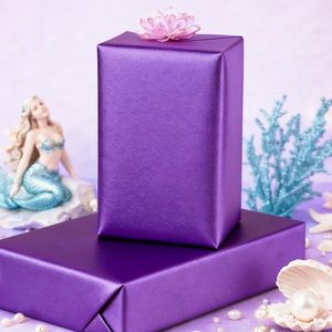Purple shimmering gift <b>wrapping</b> <b>paper</b> Basic yet sophisticated <b>Halloween</b> themed gift <b>wrapping</b> <b>paper</b> Customizable - Product Image 3