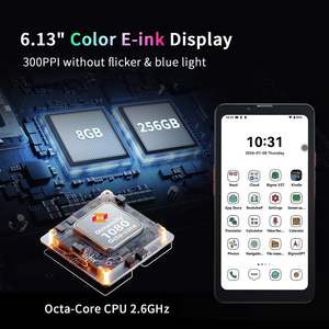 Bigme HiBreak <span class=keywords><strong>Pro</strong></span> Color, Teléfono/Lector con Pantalla de Tinta Electrónica de 6.13 Pulgadas, Desbloqueo por Huella Dactilar, NFC, 8GB+256GB, Android 14, 5G, Doble SIM, 300PPI, 1024x768 - Product Image 2