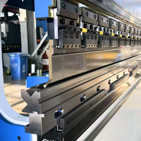 Presse plieuse CNC électro-hydraulique synchrone LongBo 120 tonnes entièrement automatique de haute précision pour tôles