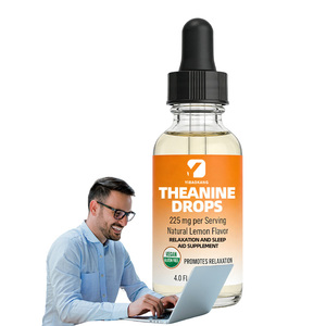 <span class=keywords><strong>Gocce</strong></span> di L-Teanina di Produzione Industriale, Supportano un Buon Umore e Favoriscono un Sonno Sano, Integratore per il <span class=keywords><strong>Relax</strong></span> e il Sonno - Product Image 1