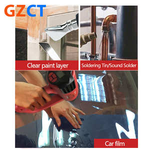 Pistola de aire caliente eléctrica versátil KEN 8650E de 2000 W para envolver plástico retráctil y soldar plástico - Product Image 6