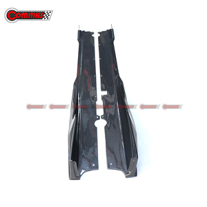 สเกิร์ตข้างคาร์บอนไฟเบอร์แบบแห้งสไตล์ MD สำหรับ Lamborghini Huracan LP580 LP610 EVO อะไหล่เปลี่ยนสเกิร์ตข้างรถยนต์ - Product Image 4