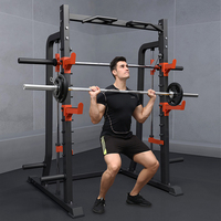 WENDY Station d'entraînement multifonctionnelle Smith Machine en acier inoxydable pour usage commercial et domestique