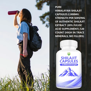 Hot Selling 2000MG Pure Shilajit Capsules Healthcare <b>Supplement</b> Promote Immunity Aging Support and Boost Energy Levels - Product Image 5