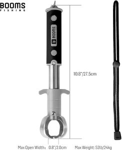 Pinza Profesional para Pescar con Báscula, Pinza de Acero Inoxidable para Sujetar Peces, Herramienta de Control de Peces - Product Image 2