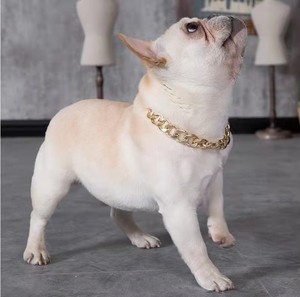 Kalung Hewan Peliharaan Rantai Salib Paduan Logam untuk Anjing & Kucing Hadiah Pernikahan Desain Berkilau Tali Anti Tarik Ukuran Kecil/Sedang/Besar - Product Image 4