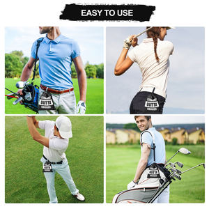 Bolsa de Golf de Piel Sintética a Precio de Fábrica, Bolsa de Golf Impermeable con Cordón, Bolsa para Objetos de Valor de Golf - Product Image 6