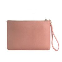 Offre Spéciale pochette à fermeture éclair en cuir PU à la mode pour femme sac à main portable imprimé de logo personnalisé pochette de maquillage de luxe pour femmes