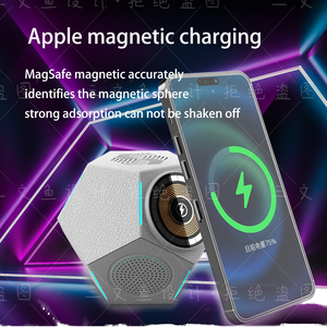 Haut-parleur <span class=keywords><strong>Bluetooth</strong></span> <span class=keywords><strong>Portable</strong></span> <span class=keywords><strong>3</strong></span> en 1, <span class=keywords><strong>charge</strong></span> sans fil, lecteur de musique Audio stéréo, haut-parleur, lumière RGB, caisson de basses <span class=keywords><strong>Portable</strong></span> pour la maison - Product Image 3