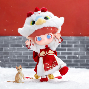 Venta caliente POP MART DIMOO Auspicious Beast Series figura <span class=keywords><strong>de</strong></span> acción 100% Original PVC decoración moderna para el hogar coleccionable - Product Image 3