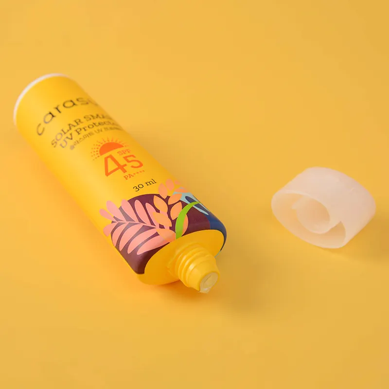 शैम्पू सनस्क्रीन कंटेनर हैंड क्रीम निचोड़ लोशन प्लास्टिक ट्यूब कॉस्मेटिक पैकेजिंग