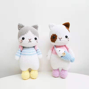 Venta Especial: Adorables y Lindos Gatos Tejidos a Crochet 100% Hechos a Mano para Regalos y Manualidades - Product Image 6