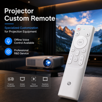 Fabricante Profesional de Controles Remotos, Servicio OEM ODM, RCT6016, Logotipo Personalizado e Impresión por Serigrafía, Controles Remotos por Voz IR BT 2.4G