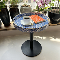 Plateau de service à prix compétitif, plateau de service décoratif de luxe pour la présentation des aliments, plateau de buffet, plateau en plastique, vente en gros
