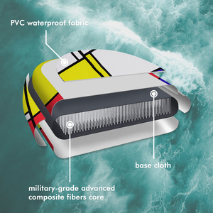 Tableros de fibra de vidrio 26 "-41" para niños y adultos Air <span class=keywords><strong>Bodyboard</strong></span> para uso en la playa - Product Image 3
