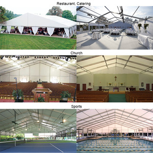 China Factory Waterproof Portable Outdoor All Seasons 10x15m Aluminum <b>Canopy</b> <b>Tent</b> - Product Image 2