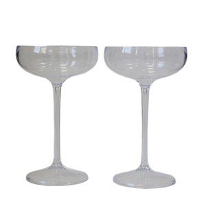 Verre à cocktail 64 oz en plastique PP incassable, style américain, pour vin rouge, cocktail, fête, design moderne - Product Image 3