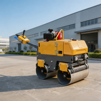 Compacteur routier vibrant à double tambour en acier, hydraulique intégral, autoporté, pour asphalte, à vendre