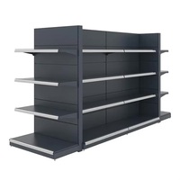 Étagères métalliques pour supermarchés, pharmacies, magasins, rayonnages de présentation pour la vente au détail