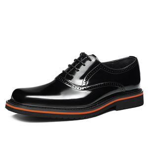 Chaussures habillées pour hommes, style moderne, en cuir véritable, chaussures habillées formelles pour hommes - Product Image 2